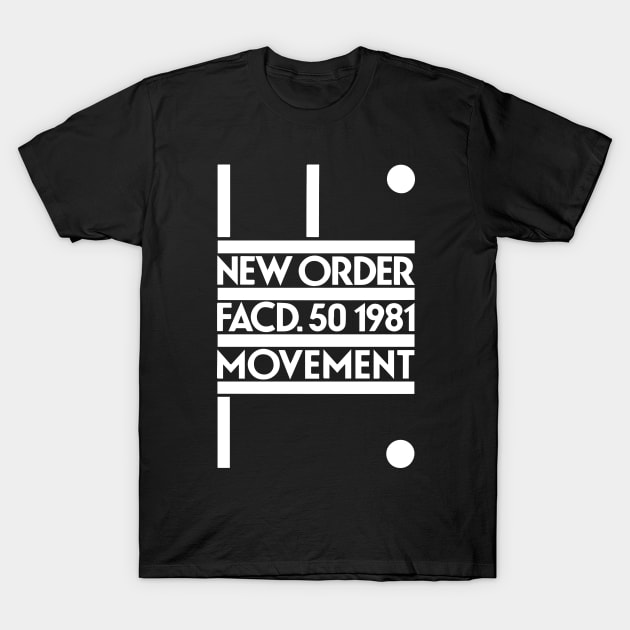New Order Movement White T-Shirt by poppersboutique